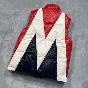 1円〜　極美品 MONCLER モンクレール　ダウンベスト　リバーシブル　レッド/ブラック　3サイズ　7732