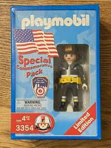 playmobil 3354 NY Fire Department (FDNY) Limited Editionプレイモービル 消防士未開封品