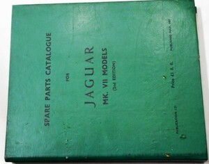 JAGUAR MK.VII MODELS PARTS Catalogue 2nd EDITION