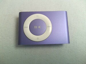 Apple iPod shuffle アップル A1204 デジタルオーディオプレーヤー 1GB パープル★再生OK!ジャンク