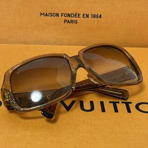 ☆1円〜☆美品☆ルイヴィトン モノグラム サングラス LOUIS VITTON LV 箱付き