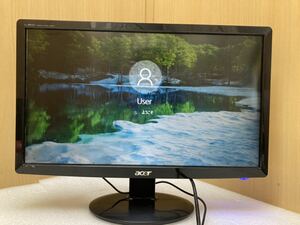 YK1915 Acer エイサー 18.5インチ LED液晶モニター ディスプレイ S191HQL 通電確認済み　本体のみ　現状品　0330