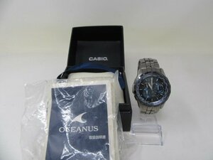 ◆CASIO　カシオ　腕時計　OCEANUS 　オシアナス　マンタ　OCW-S1400　5075　時計　中古◆7755