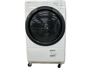 SHARP ES-S7G-WL ドラム式洗濯乾燥機 7.0kg 2022年製 左開き シャープ 家電 中古 楽 S8767802