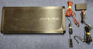 ALPINE アルパイン SWE-2200 パワードサブウーファー MXE-M150CKDアンプ リモコン付 (pioneer carrozeria JBL kicker kenwood sony)