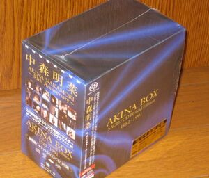 完全生産限定盤！中森明菜・18CD・「～ 30th Anniversary ～ AKINA BOX SACD / CD Hybrid Edition 1982 - 1991」