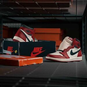 【1円スタート】Nike Air Jordan 1 High OG Lost &FoundChicagoナイキ エアジョーダン1 ハイ OG ロスト & ファウンドシカゴ US9.5 27.5cm