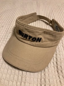 【BURTON】バートン ゴルフ サンバイザー ベージュ