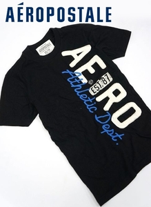 AEROPOSTALE エアロポステール メンズ 半袖 Ｔシャツ サイズ ＸＳ ブラック