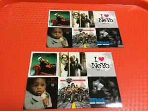 ニーヨ ネリー プッシーキャット・ドールズ リル・ウェイン ステッカー2枚☆即決 アルバム発売告知 Ne-Yo Nelly Pussycat Dolls Lil Wayne