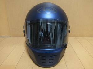 美品 Arai アライ ラパイド・ネオ RAPIDE-NEO サイズM(57・58) クラシックブルー フルフェイスヘルメット 東単オリジナルカラー