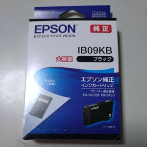 EPSON インクカートリッジ 大容量ブラック （IB09KB）目印は電卓