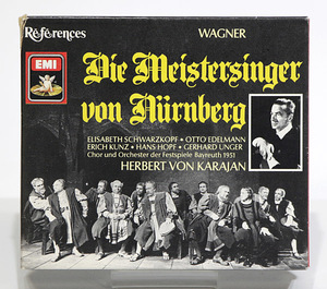 送料無料！カラヤン karajan/ワーグナー/ニュルンベルクのマイスタージンガー 1951/シュヴァルツコップ/EMI 独盤 4枚組CD