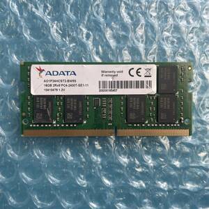 ADATA 16GB×1枚 計16GB DDR4 PC4-2400T-SE1-11 中古 ノートPC用 メモリ 【NM-326】