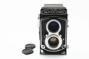 完動良品 minolta AUTOCORD III Rokkor 75mm F3.5 Twin-lens reflex camera 二眼レフ フィルムカメラ / ミノルタ オートコード Ⅲ #3146