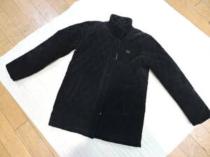 *860103　FRED PERRY(フレッドペリー)　綿　ショートコート　サイズM