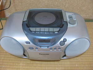 ☆美品!Panasonicパナソニック ＣＤラジオカセット RX-D12☆