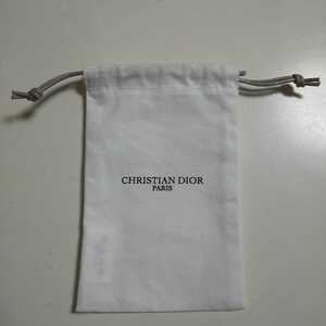 即決 新品 Dior クリスチャンディオール 巾着 非売品