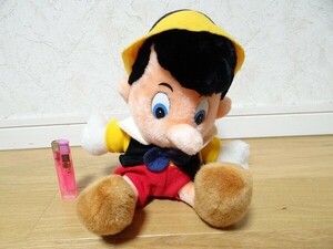 希少 80年代 ビンテージ 韓国製 東京ディズニーランド ピノキオ ぬいぐるみ レトロ 当時物