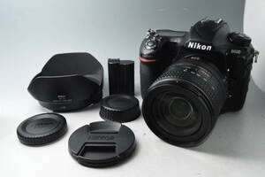 #a0396【美品】 Nikon ニコン D500 16-80 VR レンズキット