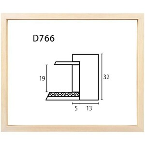 デッサン用額縁 木製フレーム D766 アクリル付 太子