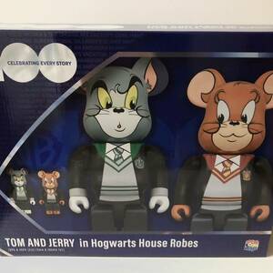 激レア ベアブリック トムとジェリー ハリーポッター ホグワーツ 100%&400% BE@RBRICK Tom & Jerry in hogwarts house robes Tom and Jerry