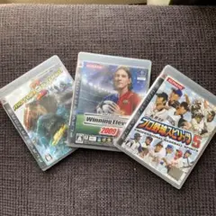 PS3ワールドサッカーその他　ソフト3本まとめ売り