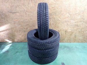 GM1304【送料無料155/80R14 88/86N】4本 グッドイヤー ICE NAVI CARGO 中古スタッドレス プロボックス サクシード 《即決》