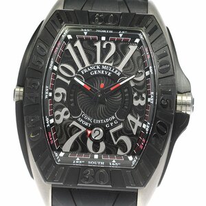 フランクミュラー FRANCK MULLER 9900SCDTGPG コンキスタドール グランプリ デイト 自動巻き メンズ 箱・保証書付き_810280