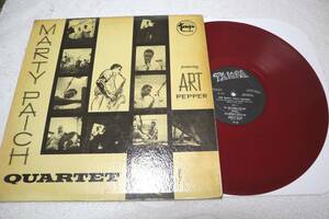 Marty Paich w/ Art Pepper "S/T" LP Tampa TP 28 Mono DG Red Wax