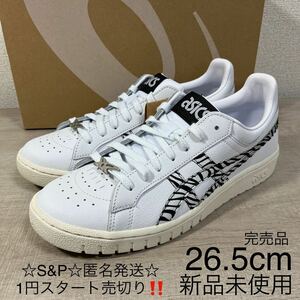 1円スタート売切り 新品未使用 asics アシックス スニーカー ゲル PTG MT タイガーストライプ ポイントゲッター 2020年モデル 完売 26.5cm