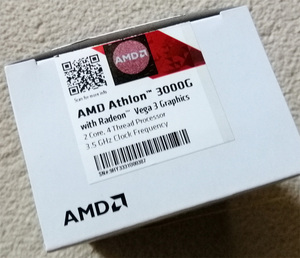 AMD Athlon 3000G BOX