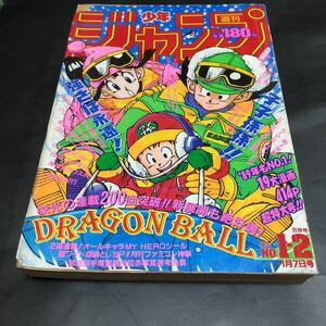 週刊少年ジャンプ 1989年1・2号 ドラゴンボール 鳥山明 こち亀 聖闘士星矢 ジョジョ 男塾 シティハンター