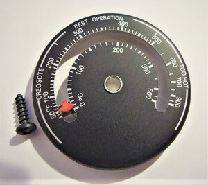 (新春特価)薪ストーブ用温度計　マグネット温度計　耐熱温度計　③