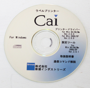 Cai　ラベルプリンター CD/中古品