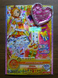 ☆OPPR-31 クララキャロルシューズ サイン付PR ヴィヴィッドキス 新条ひなき プレミアムレア アイカツオンパレード！パレード1弾☆フレンズ