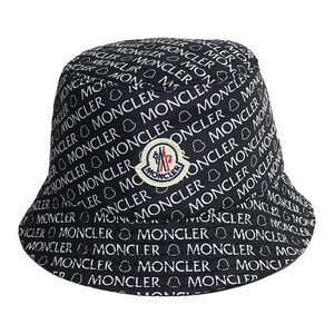 MONCLER モンクレール バケットハット ハット ブラック H20933B00051 596CF M ユニセックス 中古 美品