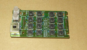 ★ROLAND SC-55MKII/SC-55MK2 BUTTON PANEL BOARD★OK!!★MADE in JAPAN★