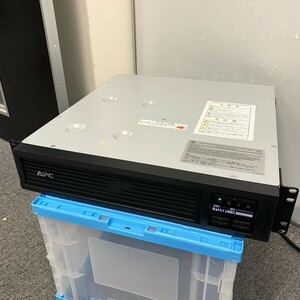 @S1509 現状品 ラックマウント 2U 高機能無停電電源装置 APC Smart-UPS1500(SMT1500RMJ2U)バッテリー交換期日Jan(1月)-2021