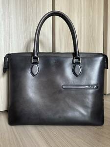 特注65万 Berluti Toujours Leather Tote Bag Special Order ベルルッティ トゥジュール トートバッグ ジップ仕様 スペシャルオーダー品