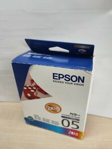 ◎（091）純正未使用EPSON エプソン インクカートリッジ IC5CL05W 未開封 期限切れ