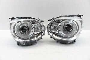 美品　ムーヴキャンバス　LA800S　ヘッドライト　左右　セット　LED　レベ付　コイト　100-69038　打刻8L　283441-283442-G4-6