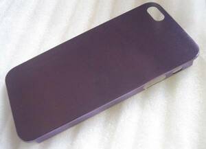 高級 チタン ケース iphone5/5S アイフォンファイブ 紫 ピンク　耐熱頑丈超薄 フィルム＆ペン アイフォーン5