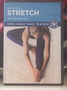 a.m. & p.m. Stretch with Madeleine Lewis ストレッチ フィットネス ワークアウト DVD 美品