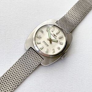 TECHNOS STAR LADY 17石レディース手巻き腕時計　稼動品