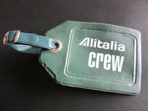 アリタリア航空■Alitalia■クルー■CREW■客室乗務員■キャビンアテンダント■タグ■1990