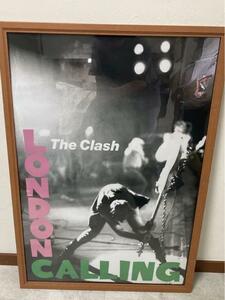 CLASH - LONDON CALLING 特大ポスター sex pistols undercover seditionaries 666 damned buzzcocks vibrators stiff little fingers