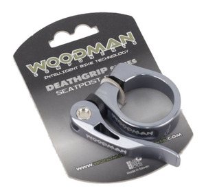 新品◆Woodman DeathGrip 34.9mm クイックシートクランプ◆グレー