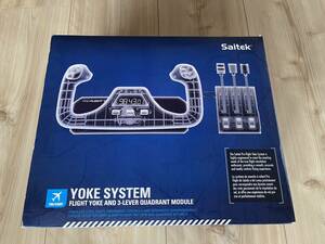 送料無料 中古 Saitek Pro Flight Yoke System MC-YOKS PZ44