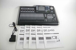 ▼ TASCAM タスカム DP-24SD MTR マルチトラックレコーダー 中古 現状品 240205K2082